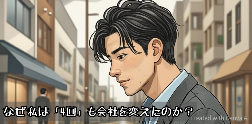 4回も転職して途方に暮れる画像
